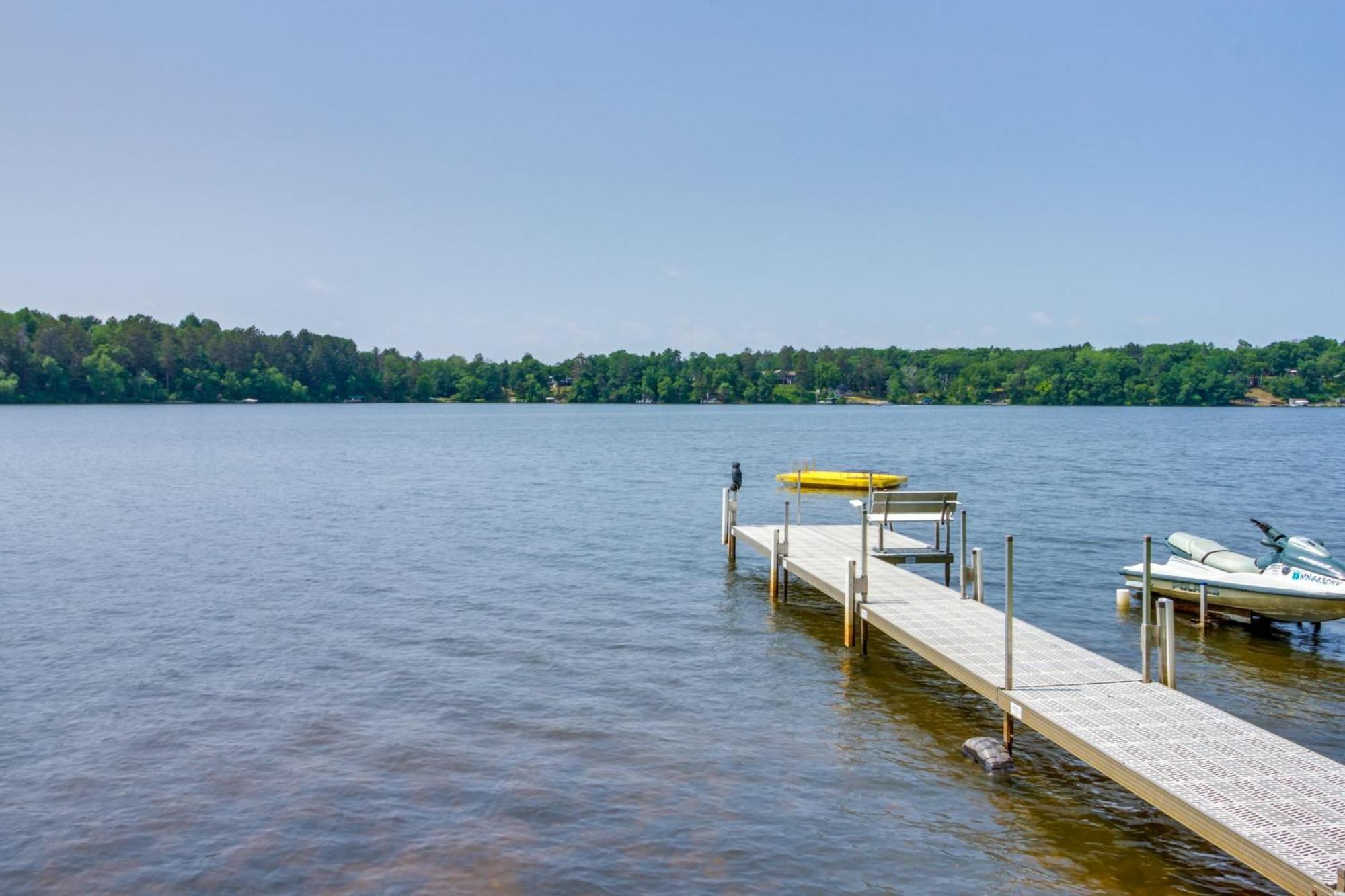 Pequot Lakes Cabin Retreat With Dock And 5 Bikes! Esterno foto