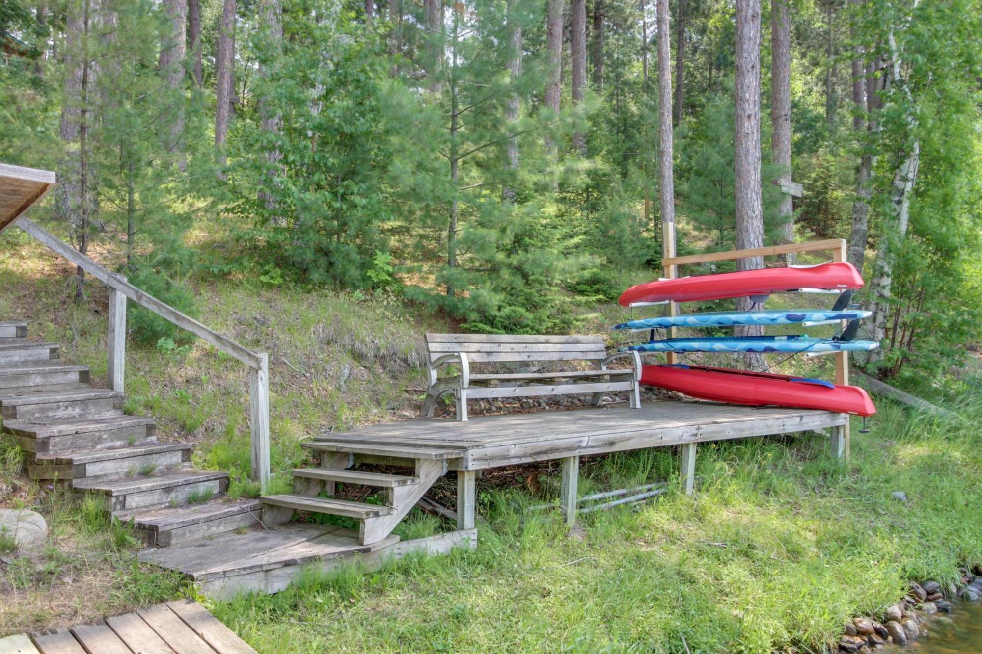 Pequot Lakes Cabin Retreat With Dock And 5 Bikes! Esterno foto